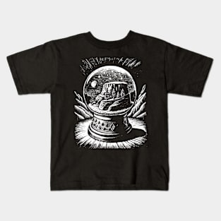 Grand Canyon in a snow globe Kids T-Shirt